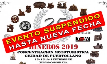 EVENTO SUSPENDIDO | XXV Concentración Mototurística Mineros 2019