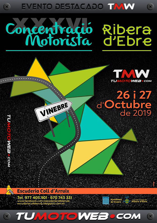 XXXVI Concentración Motorista Ribera del Ebro 2019
