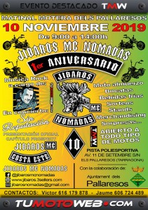 Matinal Motera I Aniversario Jíbaros MC Nómadas 2019