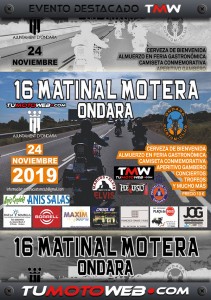 XVI Matinal Motera Ondara 2019