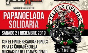 Papanoelada Motera Solidaria Madrid 2019