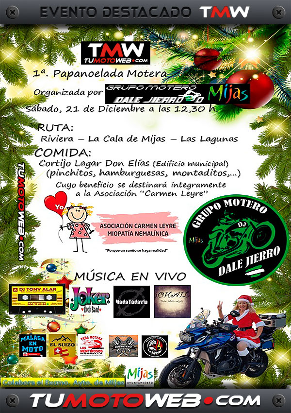 I Papanoelada Motera Grupo Motero Dale Jierro 2019