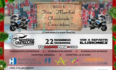 IV Papanoelada Motera Solidaria Moteros Castellón Club 2019