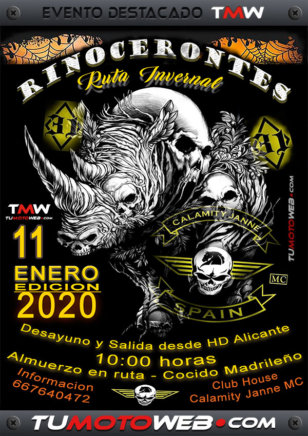 Ruta Invernal RINOCERONTES 2020