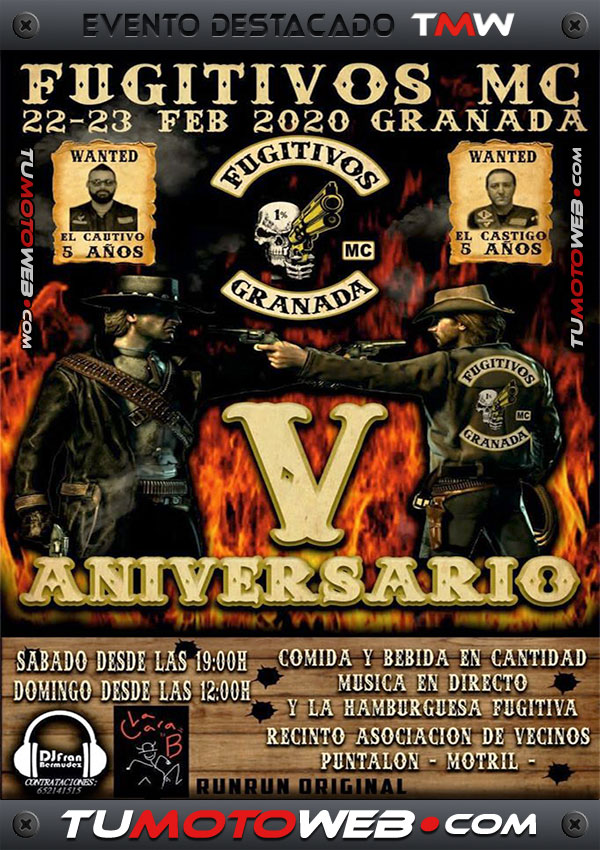 V Aniversario Fugitivos MC Granada 2020