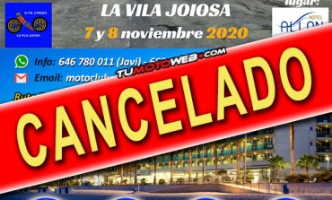 EVENTO CANCELADO | XXXIII Concentración Motera La Vila Joiosa 2020