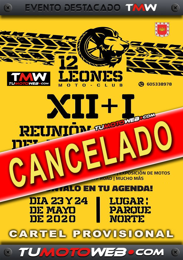 EVENTO CANCELADO | XII+I Reunión Motera del Renacimiento 2020