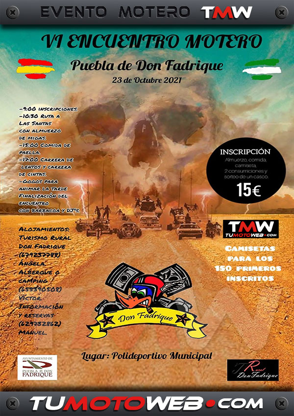 VI Encuentro Motero Puebla de Don Fadrique 2021