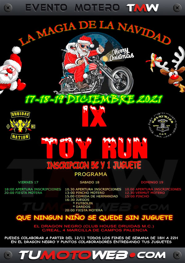 IX Toy Run Druidas MC 2021