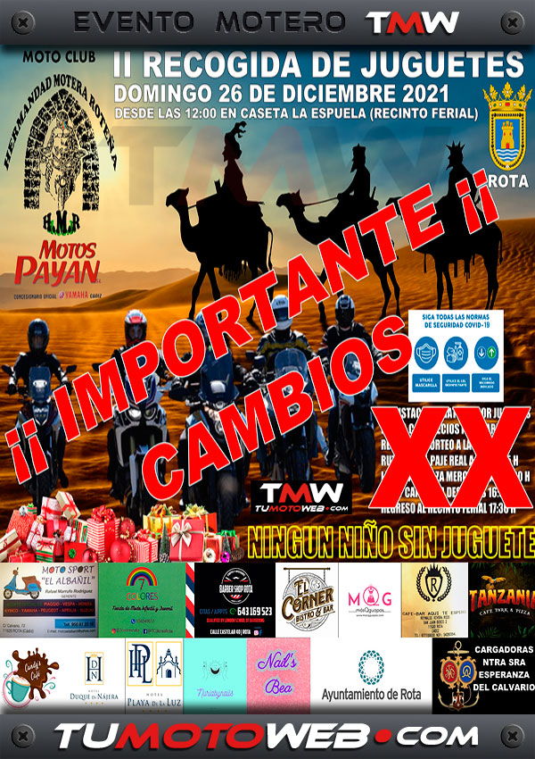 II Recogida de Juguetes Hermandad Motera Roteña 2021