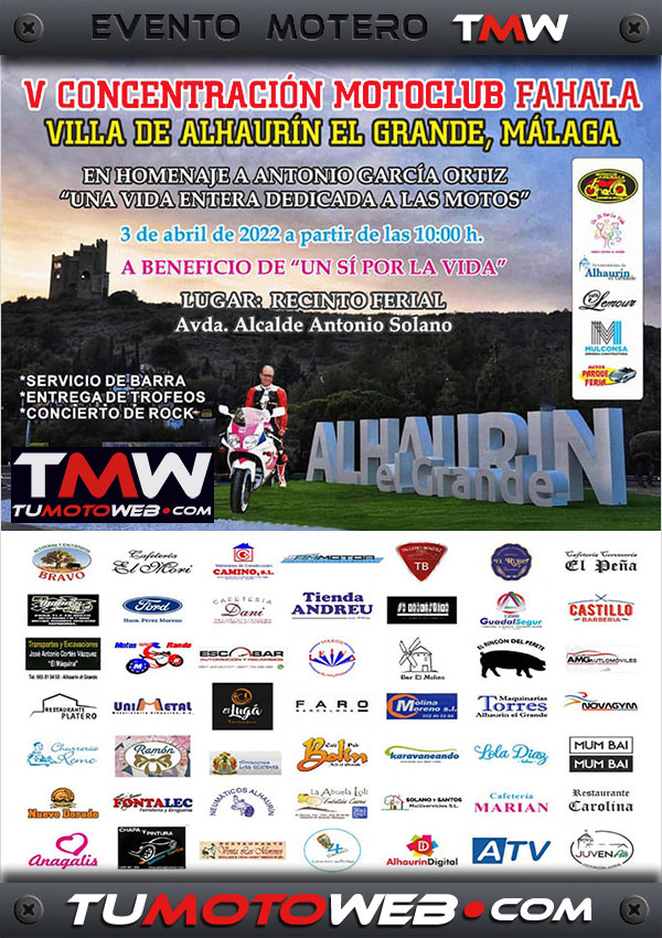 V Concentración MotoClub Fahala 2022