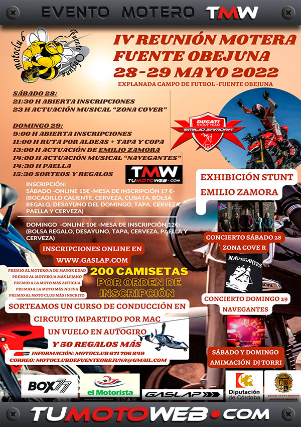 IV Reunión Motera Fuente Obejuna 2022