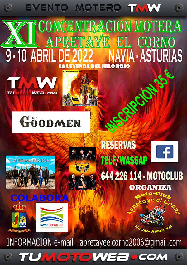 XI Concentración Motera Apretaye El Corno 2022