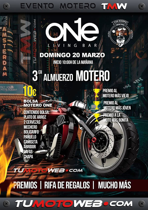 III Almuerzo Motero ONE 2022