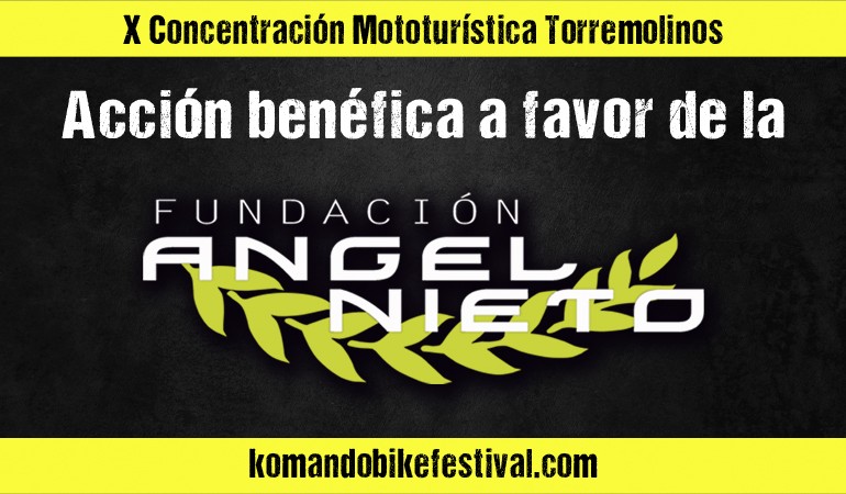 El Moto Club Komando Amimoto firma un convenio de colaboración con la Fundación Ángel Nieto