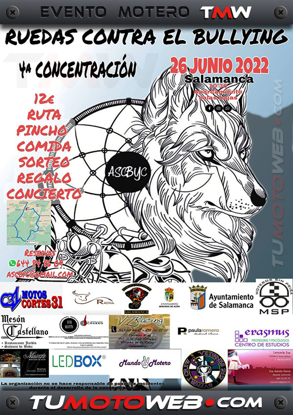 IV Concentración Motera Ruedas Contra El Bullying 2022