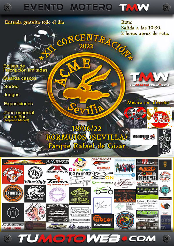 XII Concentración Motorista Ciudad de Bormujos 2022