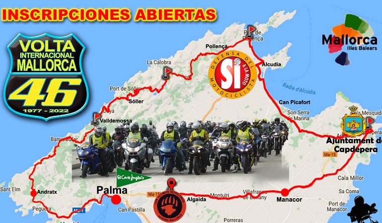 46 Volta a Mallorca 2022 | Disfruta del Mototurismo en plena isla