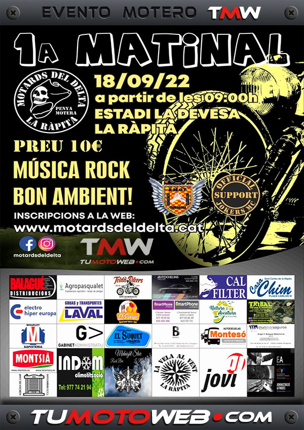 I Matinal Motards Del Delta 2022