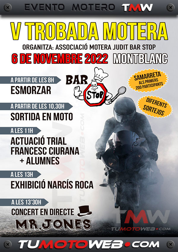 V Trobada Motera Judit Bar Stop 2022