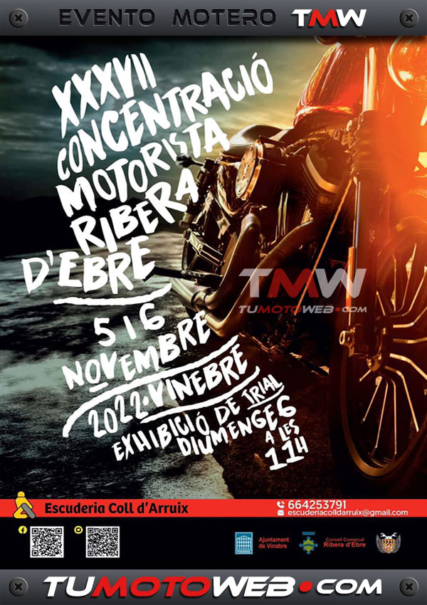 XXXVII Concentración Motorista Ribera del Ebro 2022