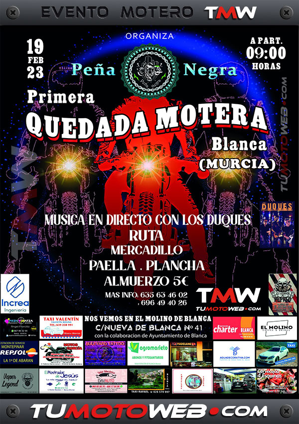 I Quedada Motera Blanca 2023