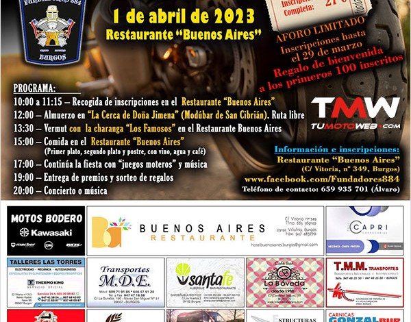 XIII Concentración Motera Fundadores 884 2023