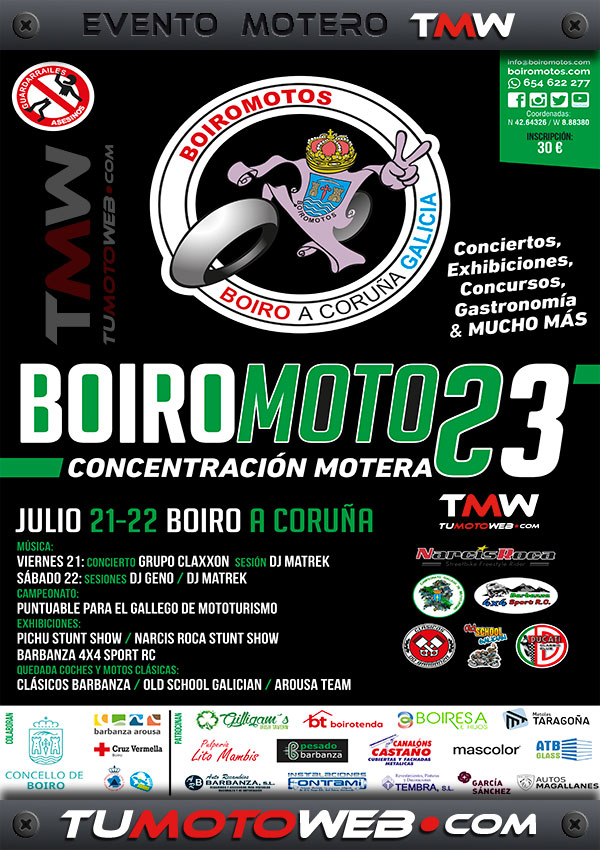 Concentración Motera Boiromotos 2023