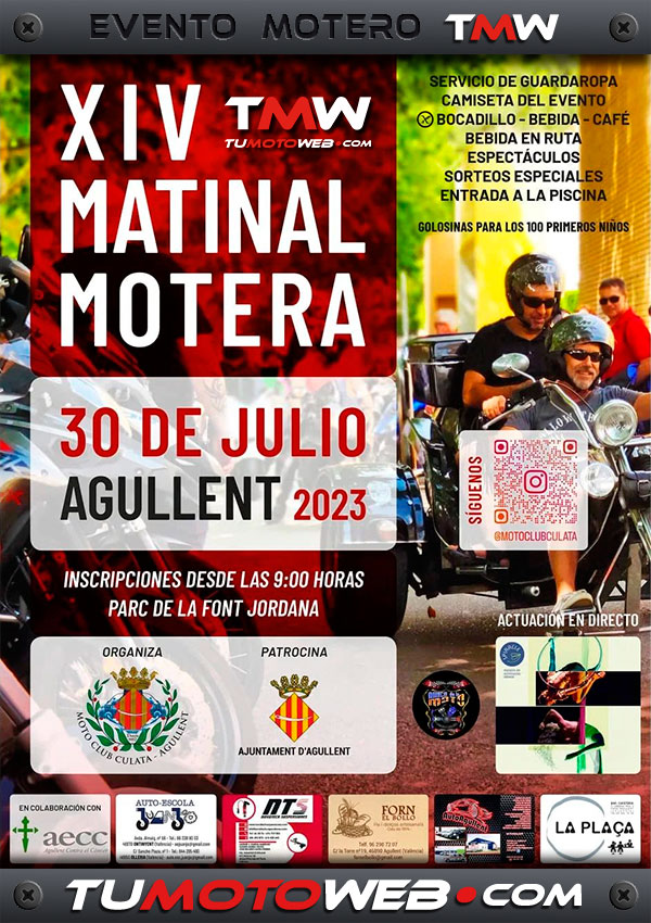 XIV Matinal Motera Agullent 2023