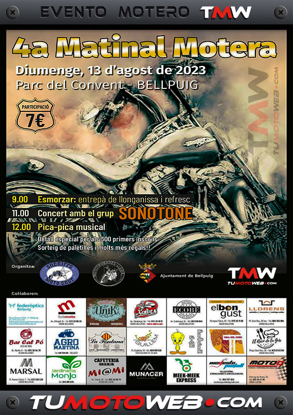 IV Matinal Motera Bellpuig 2023