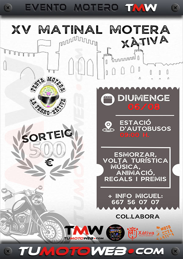 XV Matinal Motera Xàtiva 2023