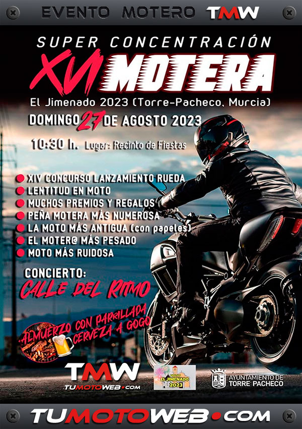 XVI Súper Concentración Motera El Jimenado 2023
