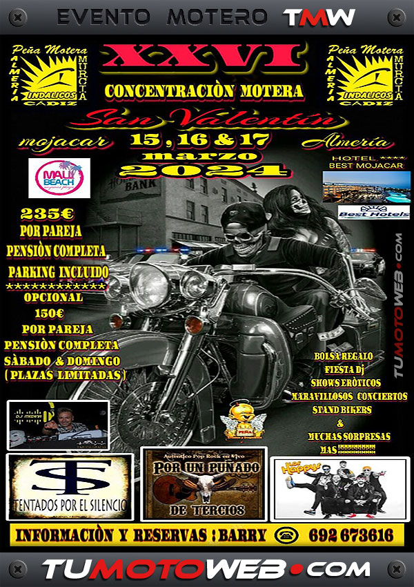 XXVI Concentración Motera San Valentín 2024