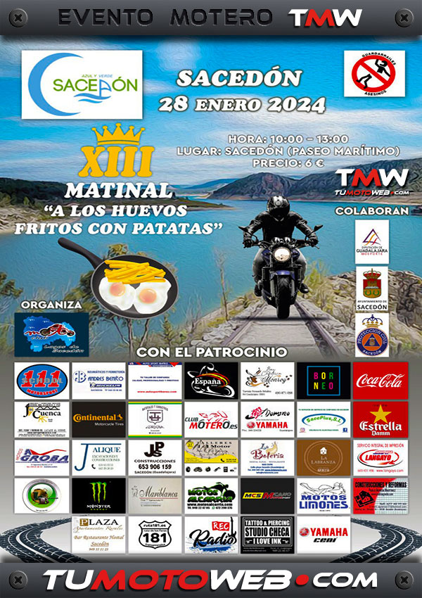 XIII Matinal Motera A Los Huevos Fritos Con Patatas 2024