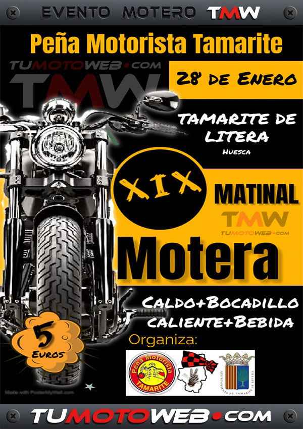 XIX Matinal Motera Tamarite 2024