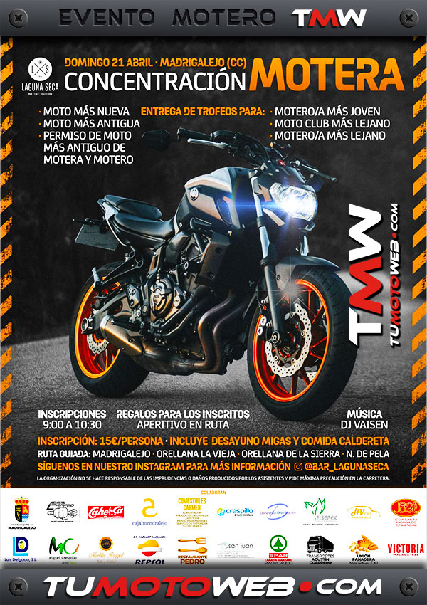 I Concentración Motera Madrigalejo 2024