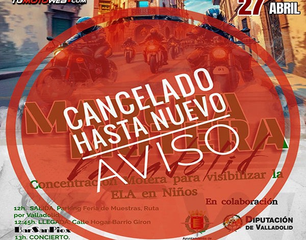 EVENTO CANCELADO | Marcha y Concentración Motera Por La ELA 2024