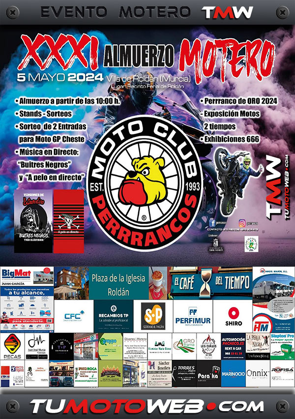 XXXI Almuerzo Motero Villa de Roldán 2024