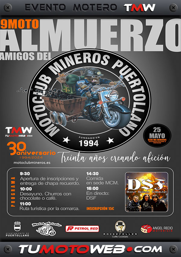 IX Motoalmuerzo Amigos del MotoClub Mineros Puertollano 2024