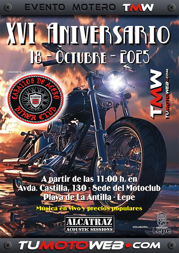 XVI Aniversario Caballos de Acero 2025