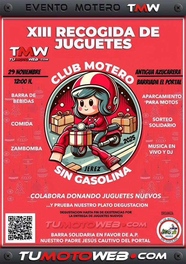 XIII Recogida de Juguetes Club Motero Sin Gasolina 2025