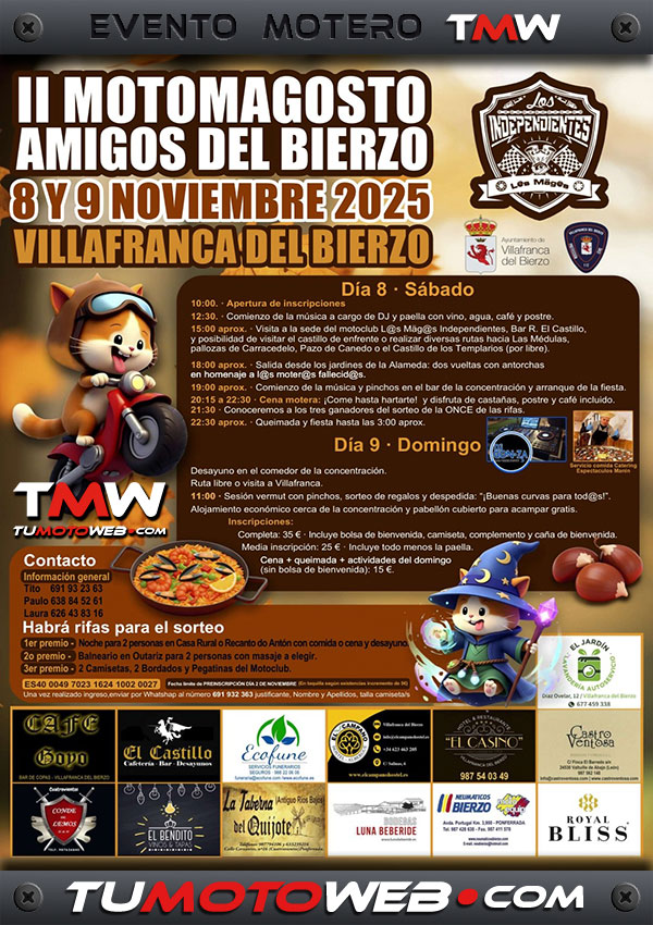 II Motomagosto Amigos del Bierzo 2025