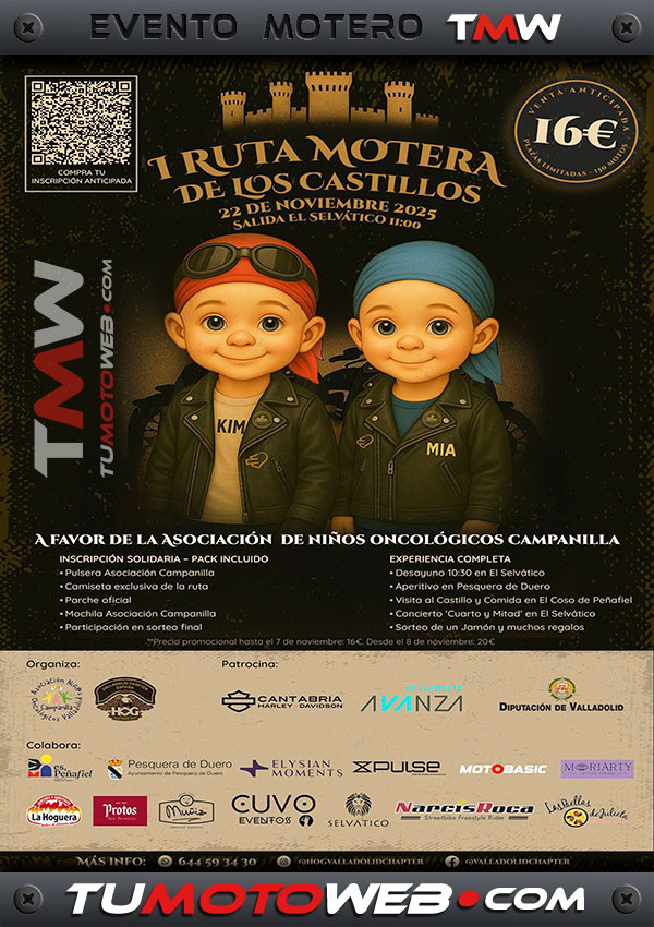 I Ruta Motera Solidaria de Los Castillos 2025