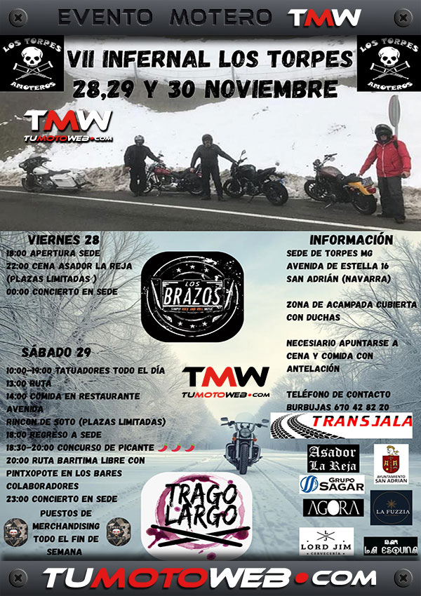 VII Concentración Motera Infernal Los Torpes 2025