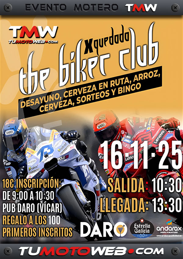 X Quedada Motera The Biker Club 2025
