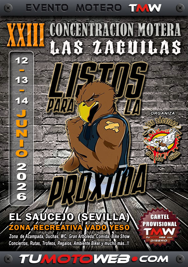 XXIII Concentración Motera Las Záguilas 2026