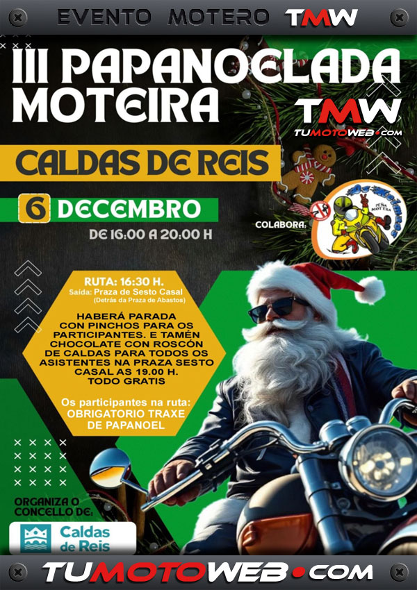 III Papanoelada Motera Caldas de Reis 2025