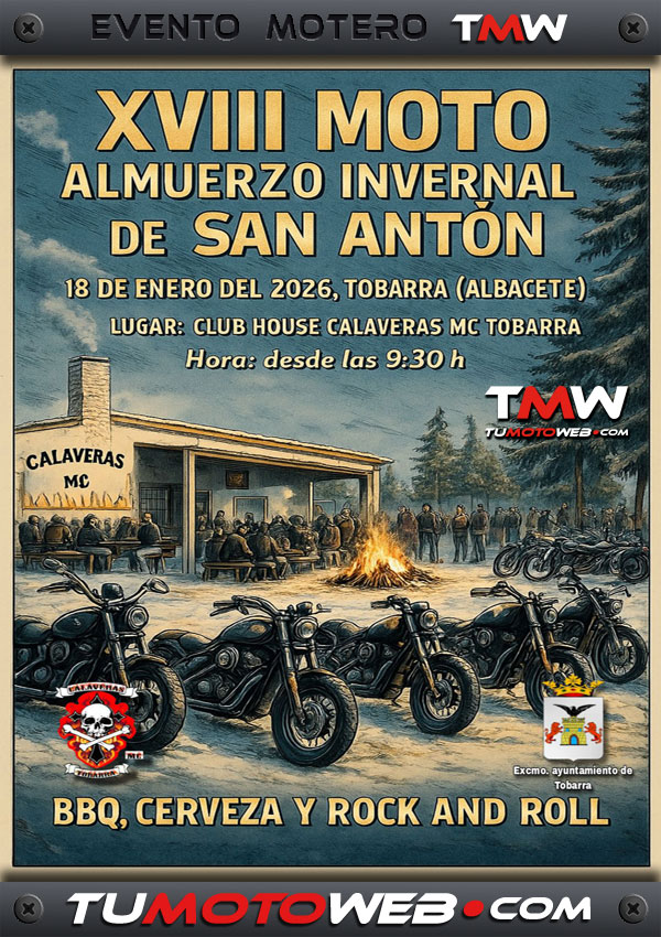 XVIII Motoalmuerzo Invernal de San Antón 2026